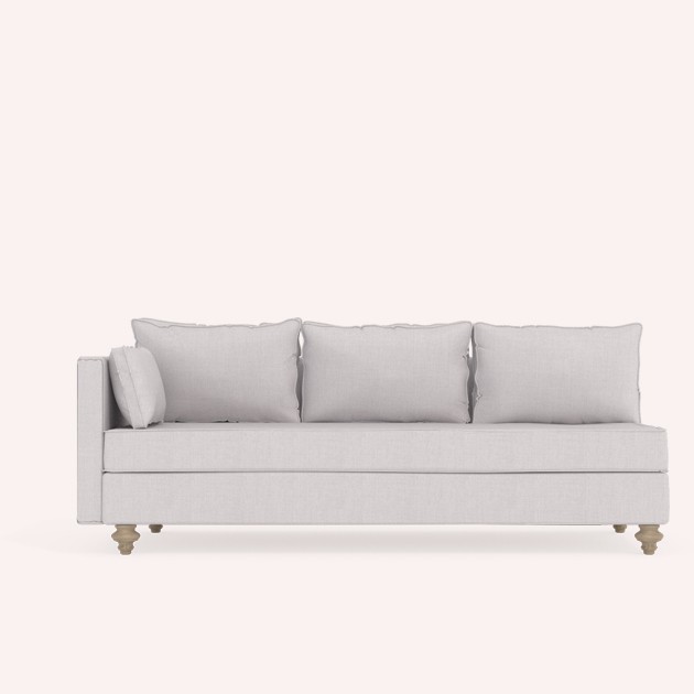 3-seat sofa Myrsini with one arm